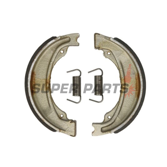 Σιαγόνες φρένων -FERODO- FSB755, 140x30mm, Honda TRX 250 FourTrax/Recon/Sporttrax 1997-2010, XBR 500, XLV 750R 1983-1987, Kymco Hipster/Pulsar/Stryker/Zing 125/150 1997-2010