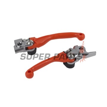 Σετ μανετών -POLISPORT- μαύρο, non-breakable, KTM EXC, EXC-F, SX, SX-F 250-500 2012-2024