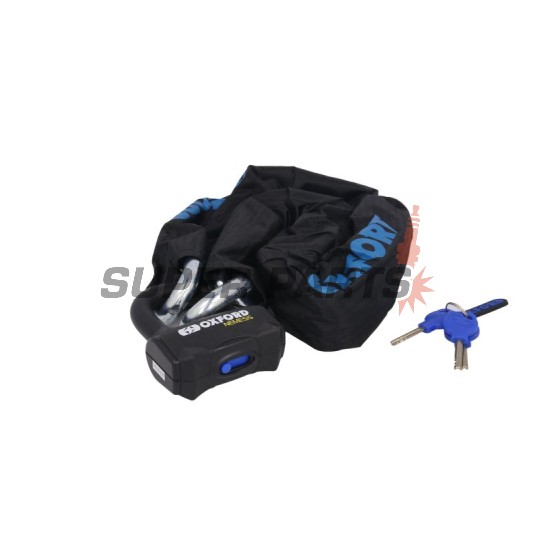 Αλυσίδα με κλειδαριά -OXFORD- Nemesis 16mm x1.2m