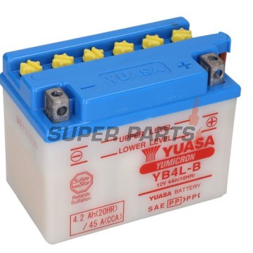 Μπαταρία -YUASA- YB4L-B, 4Ah 12V
