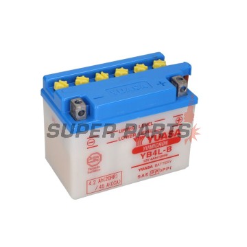 Μπαταρία -YUASA- YB4L-B, 4Ah 12V