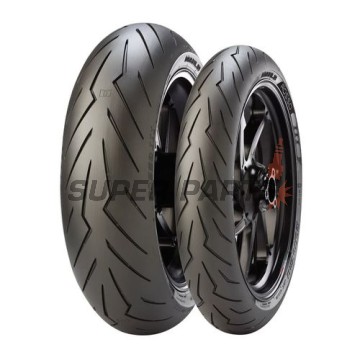 Μπροστινό ελαστικό δρόμου -PIRELLI MOTOR- 120/70ZR17, DIABLO ROSSO III D