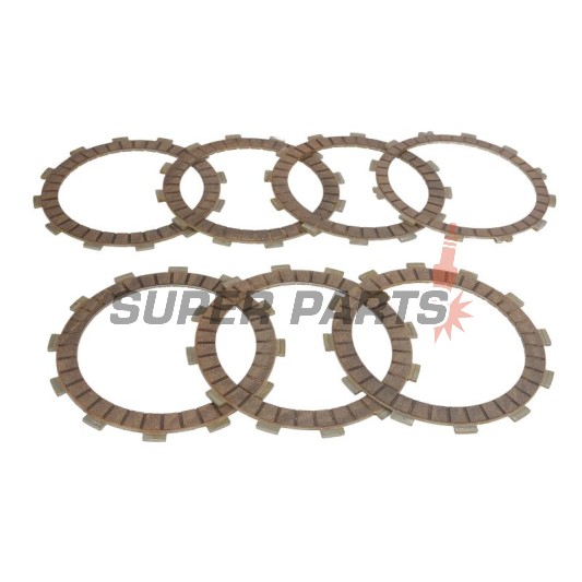 Σετ δίσκων συμπλέκτη -FERODO- FCD0146, Honda CB 400 Super Four, CB 750 Night Hawk, CB 750F2 Seven Fifty (1992-2005)