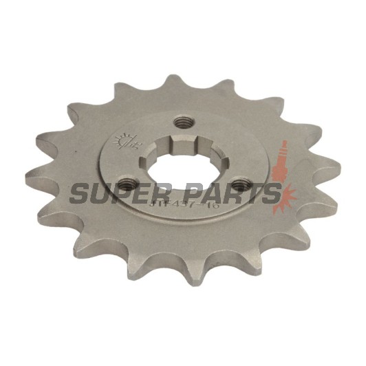 Μπροστινό γρανάζι -JT- JTF437,16, 16 δόντια, Suzuki DR 600 1985-1989, DR 650 1990-1995
