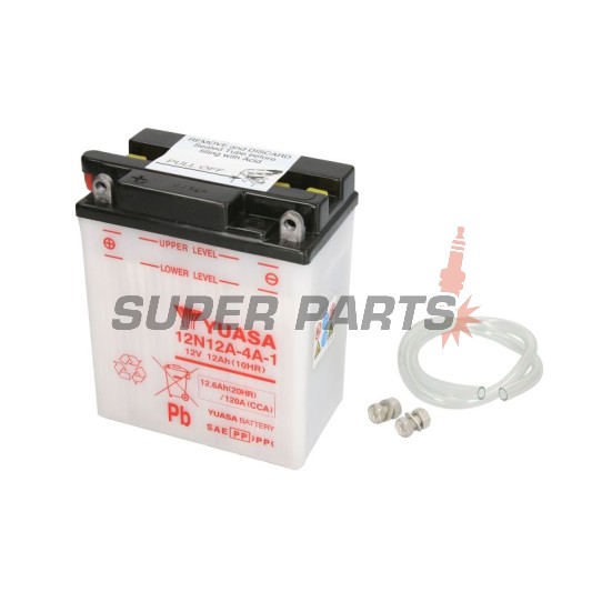Μπαταρία -YUASA- 12N12A-4A-1, 13Ah 12V