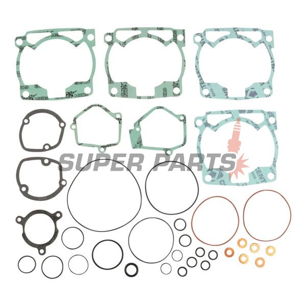 Σετ φλαντζών κυλίνδρου -ATHENA- KTM EXC 250/300/380 1999-2003, MXC 250/300 2002-2003, SX 380 1998-2002, SX 250 1999-2002, SX 300 1999-2003