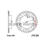 Πίσω γρανάζι -JT- JTR260,38, 38 δόντια, ατσάλινο, Honda XL 200 1984-1985, XL 250 1991