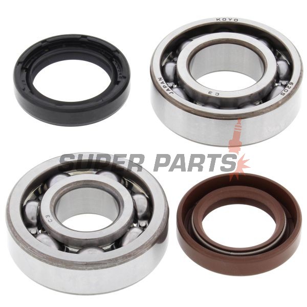 Σετ ρουλεμάν και τσιμουχών στροφάλου -ALL BALLS- Yamaha DT 125 1974, 1976-1981, DT 175 1974-1977, 1979-1981, IT 175 1982-1983, YZ 100 1982-1983, YZ 125 1976-1985