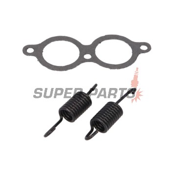 Φλάντζα εξάτμισης -WINDEROSA- Polaris Outlaw 450 2008-2010, Polaris Outlaw 525 2007-2011