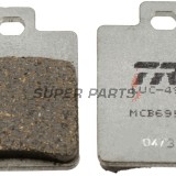 Τακάκια φρένων -TRW- MCB695EC, CPI GTR (2002-2006); Derbi Sonar (2010-2012); Gilera Runner/Runner SP (1999-2005), Stalker (1997-2005); Peugeot Tweet (2010); Piaggio Fly (2006-2014), Zip/Zip II (2000-2010)