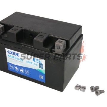Μπαταρία -EXIDE- YTZ10S-BS READY, 9Ah 12V