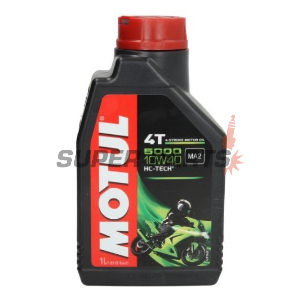 Λάδι κινητήρα -MOTUL- 5000, 10W40, ημισυνθετικό, 1L