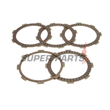 Σετ δίσκων συμπλέκτη -4 RIDE- TCS1252, Honda CBR 125R 2004-2015, Honda CG 125M1 2002-2003, Honda CRF 230L 2008-2009