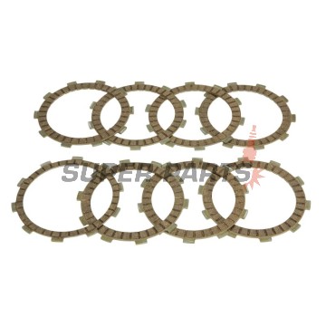 Σετ δίσκων συμπλέκτη -FERODO- FCD0135, Honda CB600/900 Hornet, Honda CBF600 N/S/ABS, Honda CBR600F/RR/650F/900RR Fireblade, Honda NSR400R, Honda VFR800 VTEC/Crossrunner, KTM Duke/RC/FE 390, Suzuki GSF650 Bandit, Suzuki GSR600, Suzuki GSX650F/FA