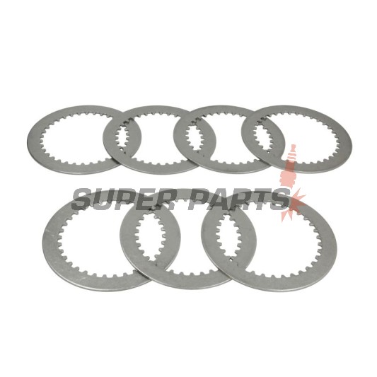 Σετ ατσάλινων δίσκων συμπλέκτη -TRW- MES383-7, Kawasaki ZX-6R 600 Ninja 2007-2012, Kawasaki ZX-6R 636 2013-2016