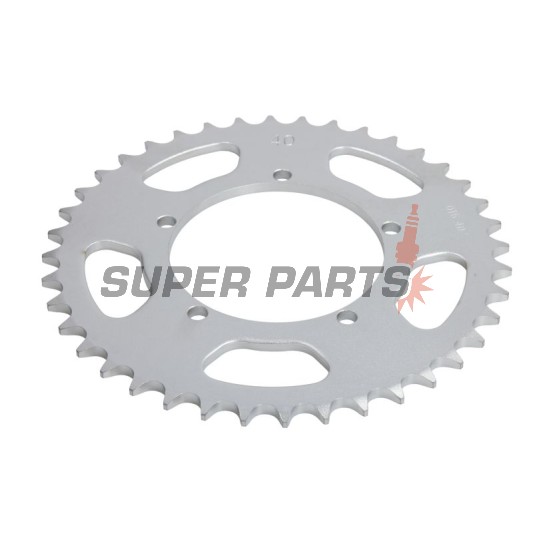 Πίσω γρανάζι -JT- JTR16,40, 40 δόντια, ατσάλινο, Aprilia Tuareg 125 1986-1988, Gilera XR1 125 1988