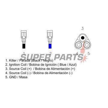 CDI -DZE- POLARIS SCRAMBLER, SPORT 400 1994-2002