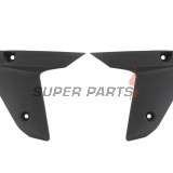 Μπροστινά πλαϊνά πλαστικά -POLISPORT- μαύρα, HUSQVARNA TC 250-510 2008-2009