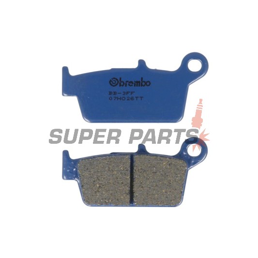 Τακάκια φρένων -BREMBO- 07HO26TT, Gas Gas EC/MC/FSE/FSR, Honda CR/CRF/XR, Kawasaki KLX/KX, Suzuki DR-Z/RM, TM EN/MX, Yamaha WR/YZ (1989-2022)