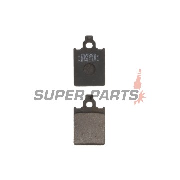 Τακάκια φρένων -FERODO- FDB784EF, Italjet Formula, LML Star, Piaggio Quartz/Skipper 50-150 1992-2009