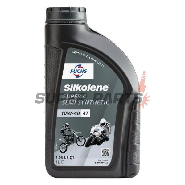 Λάδι κινητήρα -SILKOLENE- 10W40, ημισυνθετικό, 1L