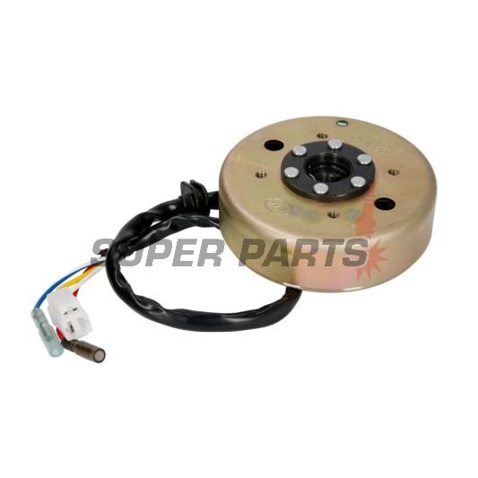 Σετ στάτη + ρότορα-MOTORIX- IP000089, 8 Πηνία, GY6 50cc, Kymco