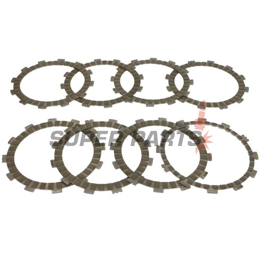 Σετ δίσκων συμπλέκτη -TRW- MCC446-8, Yamaha VMAX 1200, Yamaha XVZ 1300 Royal Star (1988-2002)