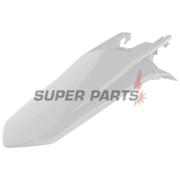 Πίσω φτερό/ουρά -POLISPORT- λευκό, KTM SX 85 2018-2023