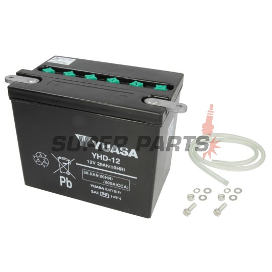 Μπαταρία -YUASA- YHD-12, 30Ah 12V