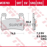 Τακάκια φρένων -TRW- MCB703, Honda CB1300F (2003-2004)
