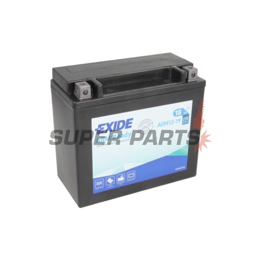 Μπαταρία -EXIDE- YTX20HL-BS READY, 18Ah 12V