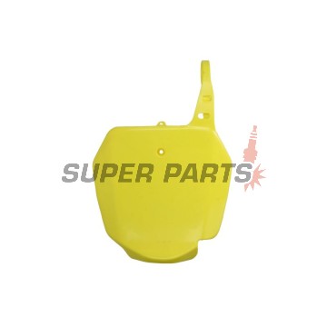 Μάσκα/πινακίδα αριθμού motocross -POLISPORT- κίτρινη, SUZUKI RM 85 2002-2023