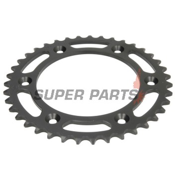 Πίσω γρανάζι -JT- JTR210,39, 39 δόντια, ατσάλινο, Betamotor RR 125 2018-2021, RR 250 2013-2021, RR 400 2013-2016, RR 450 2013-2014, Honda CR 125 1983-2007, CR 250 1984-2008, CR 500 1984-2001, CRF 150 2003-2018, CRF 230 2003-2019