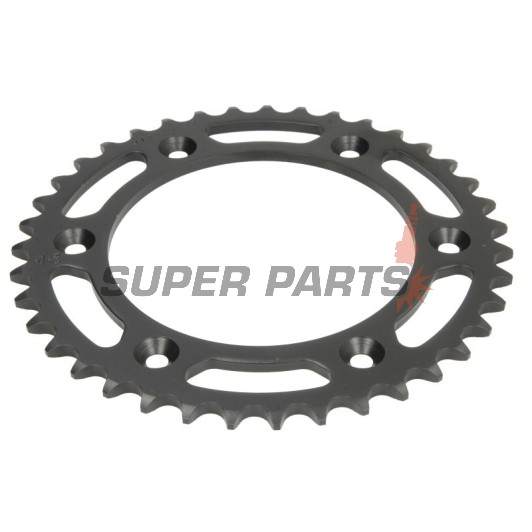 Πίσω γρανάζι -JT- JTR210,39, 39 δόντια, ατσάλινο, Betamotor RR 125 2018-2021, RR 250 2013-2021, RR 400 2013-2016, RR 450 2013-2014, Honda CR 125 1983-2007, CR 250 1984-2008, CR 500 1984-2001, CRF 150 2003-2018, CRF 230 2003-2019