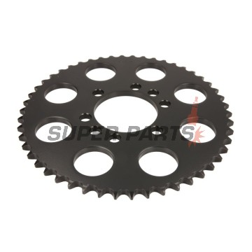 Πίσω γρανάζι -JT- JTR843,50, 50 δόντια, ατσάλινο, Yamaha DT 125 1984-1989, DT 175 1978-1981, DT 200 1987, DT 80 1983-1997, RT 180 1990-1998, SR 125 1982-1994, XT 125 1988-1990, XTZ 125 2002-2004