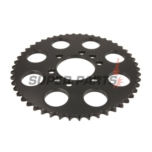 Πίσω γρανάζι -JT- JTR843,50, 50 δόντια, ατσάλινο, Yamaha DT 125 1984-1989, DT 175 1978-1981, DT 200 1987, DT 80 1983-1997, RT 180 1990-1998, SR 125 1982-1994, XT 125 1988-1990, XTZ 125 2002-2004