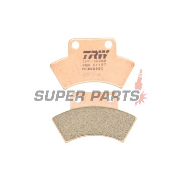 Τακάκια φρένων -TRW- MCB668SI, CF Moto Terralander 500/625 (2011-2014); Polaris Scrambler 500 4WD (1997-2000), Sportsman 500 (2005), Trail Blazer 250 (1990-1998), Trail Boss 250 2x4/4x4 (1991-1999)