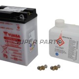 Μπαταρία -YUASA- YB12AL-A2+ELEKTROLI, 12.6Ah 12V