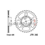 Πίσω γρανάζι -JT- JTR242,53, 53 δόντια, ατσάλινο, Honda XL 125 1982-1987