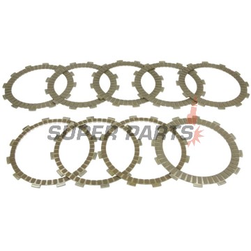 Σετ δίσκων συμπλέκτη -TRW- MCC174-9, Honda CB1000R (2018-2019), CBR1000RA Fireblade ABS (2017-2019)