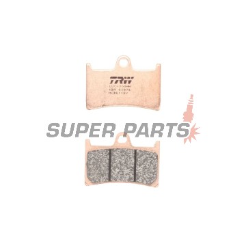 Τακάκια φρένων -TRW- MCB611SV, Yamaha BT Bulldog 1100, FJ-09 900, FJR 1300, FZ1 1000, FZ6 600, FZ8 800, FZS Fazer 600/1000, MT-01/07/09/10, TDM 900, XJR 1300, Tmax 530, XSR 700/900, XT 1200, XV 1700/1900, YZF/R1/R6/R7 600-1000 - 1996-2024