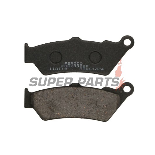 Τακάκια φρένων -FERODO- FDB2006EF, Aprilia ETV/Pegaso/RS, BMW C1/F/R, Ducati Diavel/GT/Sport/xDiavel, Honda CB/FX/NT/NX/SLR, KTM Adventure/Super Enduro, Moto Guzzi/Moto Morini, Triumph Rocket/Thunderbird 125-2300 1990-2022