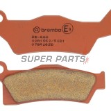 Τακάκια φρένων -BREMBO- 07GR26SD, BMW R80RT 1982-1984/Can-Am Outlander 500 EFI 2013-2015/Can-Am Renegade 500 EFI 2010-2015/Suzuki GSX400FE Katana 1981-1983