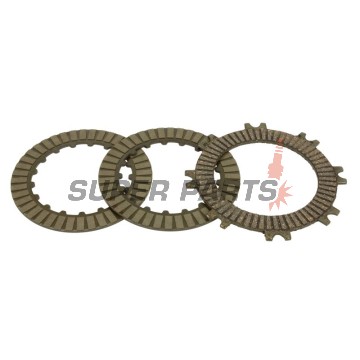 Σετ δίσκων συμπλέκτη -TRW- MCC101-3, Honda CRF50F (2004-2016), CRF70/70F (2004-2012), ST50 Dax (1978-2000), XR50/50R (2000-2004), XR70 (1997-2003), Z50 Monkey/Monkey Cross (1979-1986)