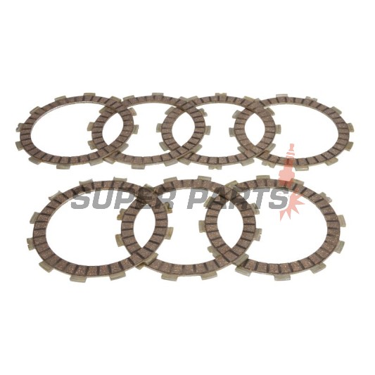 Σετ δίσκων συμπλέκτη -4 RIDE- TCS5611, Cagiva Mito 125, HM CRE 125R, Husqvarna CR/SM/SMS/TC/TE/WR 125-310, KTM EXC/SX/XC 125-200