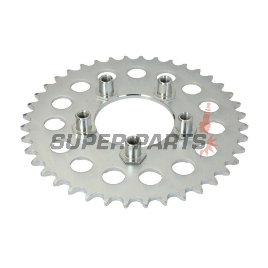 Πίσω γρανάζι -JT- JTR816,39, 39 δόντια, ατσάλινο, Suzuki GSF 1200 1995-2005, GSX 1200 1999-2001, GSX 750 1998-2003, GSX-R 1100 1995-1998, GSX-R 750 1992-1995, RF 900 1994-2000