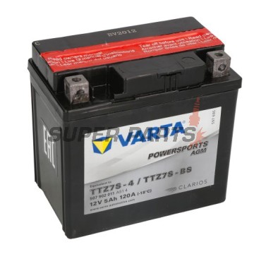 Μπαταρία -VARTA- TTZ7S-BS, 5Ah 12V