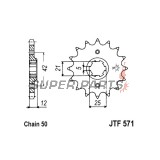 Μπροστινό γρανάζι -JT- JTF571,17, 17 δόντια, Yamaha FJ 600 1984-1985, FZ 600 1986-1989, XJ 400 1982, XJ 550 1981-1985, XJ 600 1984-1991, XS 250/400 1982, YX 600 1986-1990