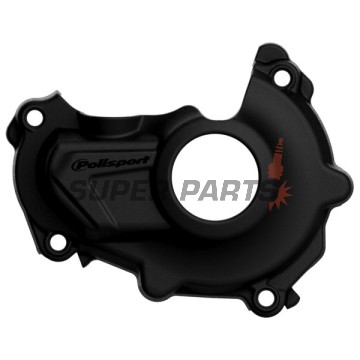 Προστατευτικό καπακιού στάτη -POLISPORT- μαύρο, YAMAHA YZ 450 2014-2017
