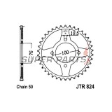 Πίσω γρανάζι -JT- JTR824,46, 46 δόντια, ατσάλινο, Suzuki GSX 600 1985-1988, RG (RGV) 500 1986-1989